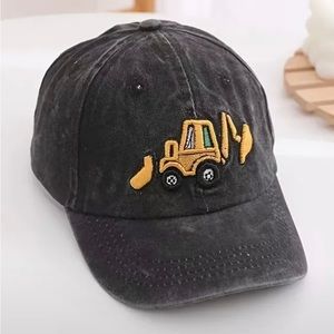 Kids Excavator Adjustable Hat